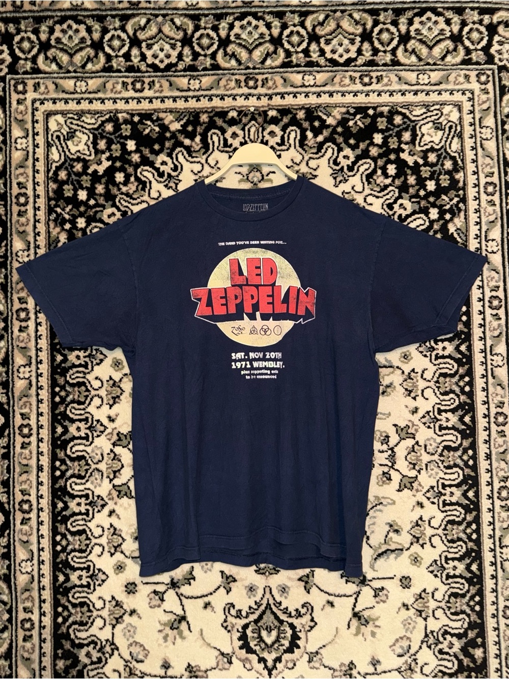 Led Zeppelin Wembley Stadium t shirt
